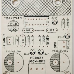 TDA7294 100W Mono Audio Amplifier Board Blank Pcb