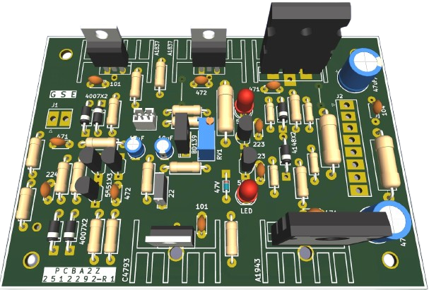 2k2 Amplifier Driver Board